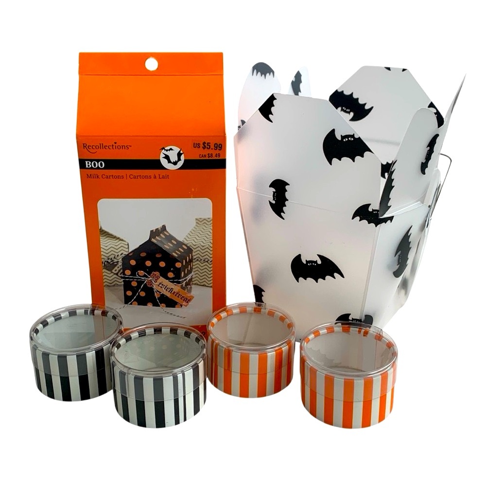 Halloween Themed Craft DIY Party Favor Box Lot